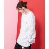 ネコの洗脳柄ロングスリーブTシャツ | ScoLar | 詳細画像10 