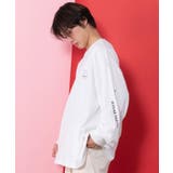 ネコの洗脳柄ロングスリーブTシャツ | ScoLar | 詳細画像3 