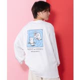 ネコの洗脳柄ロングスリーブTシャツ | ScoLar | 詳細画像4 