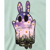 お花おばけウサギの配色裏毛パーカー | ScoLar | 詳細画像15 