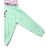 お花おばけウサギの配色裏毛パーカー | ScoLar | 詳細画像17 