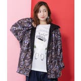 ブラック | 組体操クマうさぎリバーシブルワッシャーブルゾン | ScoLar