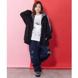 組体操クマうさぎリバーシブルワッシャーブルゾン | ScoLar | 詳細画像9 