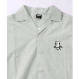 ネコの洗脳×ストライプ柄シャツ | ScoLar | 詳細画像21