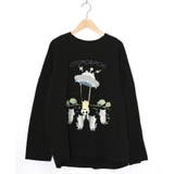 ブラック | ネコ星へのご招待Tシャツ | ScoLar