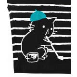 画家ネコボーダーTシャツ | ScoLar | 詳細画像17