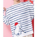 画家ネコボーダーTシャツ | ScoLar | 詳細画像12