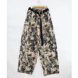 メルヘン恐竜柄orレトロ障子柄 ベルト付きパンツ | ScoLar | 詳細画像17 