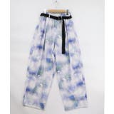 メルヘン恐竜柄orレトロ障子柄 ベルト付きパンツ | ScoLar | 詳細画像20 