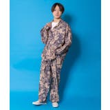 メルヘン恐竜柄orレトロ障子柄 ベルト付きパンツ | ScoLar | 詳細画像4 