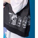 通勤Parity忍者柄フード付きデニムベスト | ScoLar | 詳細画像10 