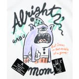 夜更かしガブ 裾メッシュ切替Tシャツ | ScoLar | 詳細画像10 