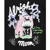 夜更かしガブ 裾メッシュ切替Tシャツ | ScoLar | 詳細画像12 