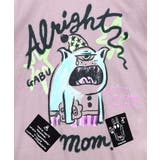 夜更かしガブ 裾メッシュ切替Tシャツ | ScoLar | 詳細画像14 