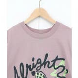 夜更かしガブ 裾メッシュ切替Tシャツ | ScoLar | 詳細画像15 