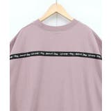 夜更かしガブ 裾メッシュ切替Tシャツ | ScoLar | 詳細画像18 