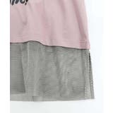 夜更かしガブ 裾メッシュ切替Tシャツ | ScoLar | 詳細画像19 