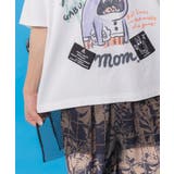 夜更かしガブ 裾メッシュ切替Tシャツ | ScoLar | 詳細画像5 