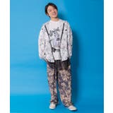 夜更かしガブ 裾メッシュ切替Tシャツ | ScoLar | 詳細画像7 