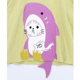 しっぽ飛び出しサメニャン柄Tシャツ | ScoLar | 詳細画像12