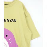 しっぽ飛び出しサメニャン柄Tシャツ | ScoLar | 詳細画像14