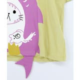 しっぽ飛び出しサメニャン柄Tシャツ | ScoLar | 詳細画像15