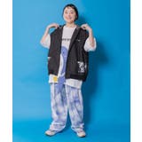 しっぽ飛び出しサメニャン柄Tシャツ | ScoLar | 詳細画像8