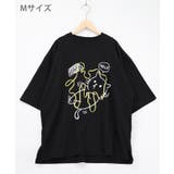 ブラック | カセットテープにからまるネコTシャツ | ScoLar