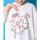 カセットテープにからまるネコTシャツ | ScoLar | 詳細画像5