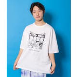 通勤Parity忍者柄Tシャツ | ScoLar | 詳細画像2