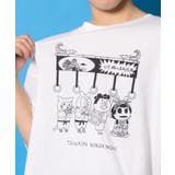 通勤Parity忍者柄Tシャツ | ScoLar | 詳細画像5