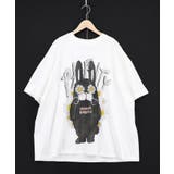 オフホワイト | 春を告げるお花ラビルTシャツ | ScoLar