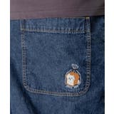 ネコパン刺繍 ツイルorデニムパンツ | ScoLar | 詳細画像7 
