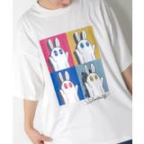 間違い探しおばけウサギTシャツ | ScoLar | 詳細画像5