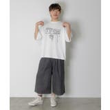 片思いクマと全力拒否ネコTシャツ | ScoLar | 詳細画像1