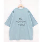 真夜中の訪問者柄Tシャツ | ScoLar | 詳細画像14
