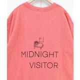 真夜中の訪問者柄Tシャツ | ScoLar | 詳細画像19