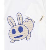 ポケットからこぼれウサギ アップリケTシャツ | ScoLar | 詳細画像11