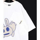 ポケットからこぼれウサギ アップリケTシャツ | ScoLar | 詳細画像16