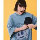 ポケットからこぼれウサギ アップリケTシャツ | ScoLar | 詳細画像6