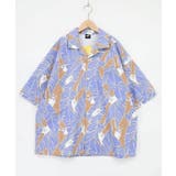 Parityキャラ トロピカルリーフ柄シャツ | ScoLar | 詳細画像13 