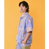 Parityキャラ トロピカルリーフ柄シャツ | ScoLar | 詳細画像2 