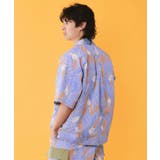 Parityキャラ トロピカルリーフ柄シャツ | ScoLar | 詳細画像3 