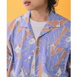 Parityキャラ トロピカルリーフ柄シャツ | ScoLar | 詳細画像5 