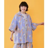 Parityキャラ トロピカルリーフ柄シャツ | ScoLar | 詳細画像6 