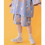 Parityキャラ トロピカルリーフ柄ハーフパンツ | ScoLar | 詳細画像9 