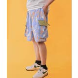 Parityキャラ トロピカルリーフ柄ハーフパンツ | ScoLar | 詳細画像3 