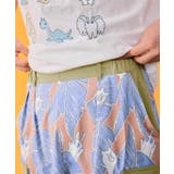 Parityキャラ トロピカルリーフ柄ハーフパンツ | ScoLar | 詳細画像5 