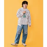 ヒッコリーorデニム 膝アップリケパンツ | ScoLar | 詳細画像8 