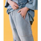 ヒッコリーorデニム 膝アップリケパンツ | ScoLar | 詳細画像6 